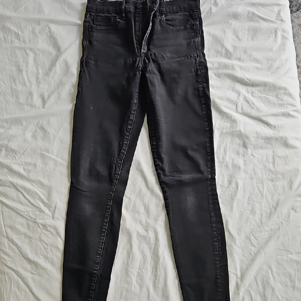GAP Women's Charcoal Skinny Jeans